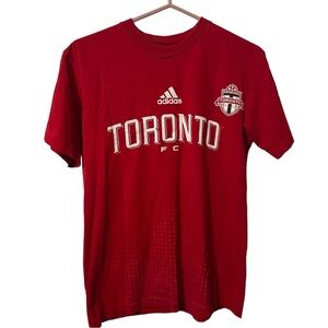 Beautiful red Adidas Toronto FC T-shirt. Size Small.